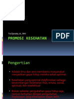 Dasar Promosi Kesehatan