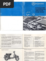 Manuale d'Uso e Manutenzione Px125-150-200-e