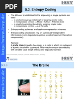 5.3. Entropy Coding: Prof. Dr. Paul Müller, ICSY Lab, University of Kaiserslautern, Germany