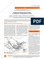 Sediment Movement Mode in Rivers of Uzbekistan - E