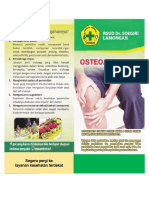 Leaflet Osteoarthritis