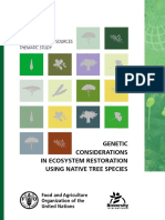 Genetic Considerations in Ecosystem Restoration Using Native Tree Species 1791 PDF