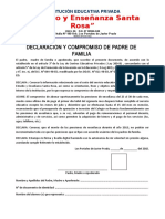 DECLARACION Y COMPROMISO DE PADRE DE FAMILIA.doc