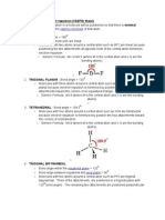 Valence-Shell Electron-Pair Repulsion (VSEPR) Theory Repulsion Between The