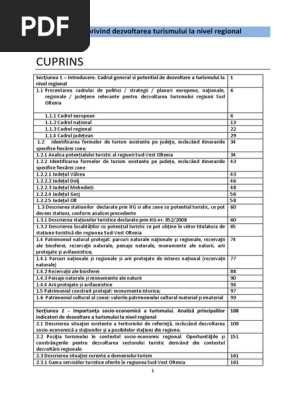 Studiu Turism Final Pdf