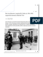 KLIX Članak Iseljavanje JNA Iz Kasarne Maršal Tito 1992 PDF