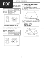 Front Wiper and Washer: 2. Headlight Relay