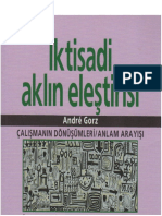 André Gorz - İktisadi Aklın Eleştirisi PDF