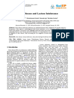 Celiac Disease and Lactose Intolerance PDF