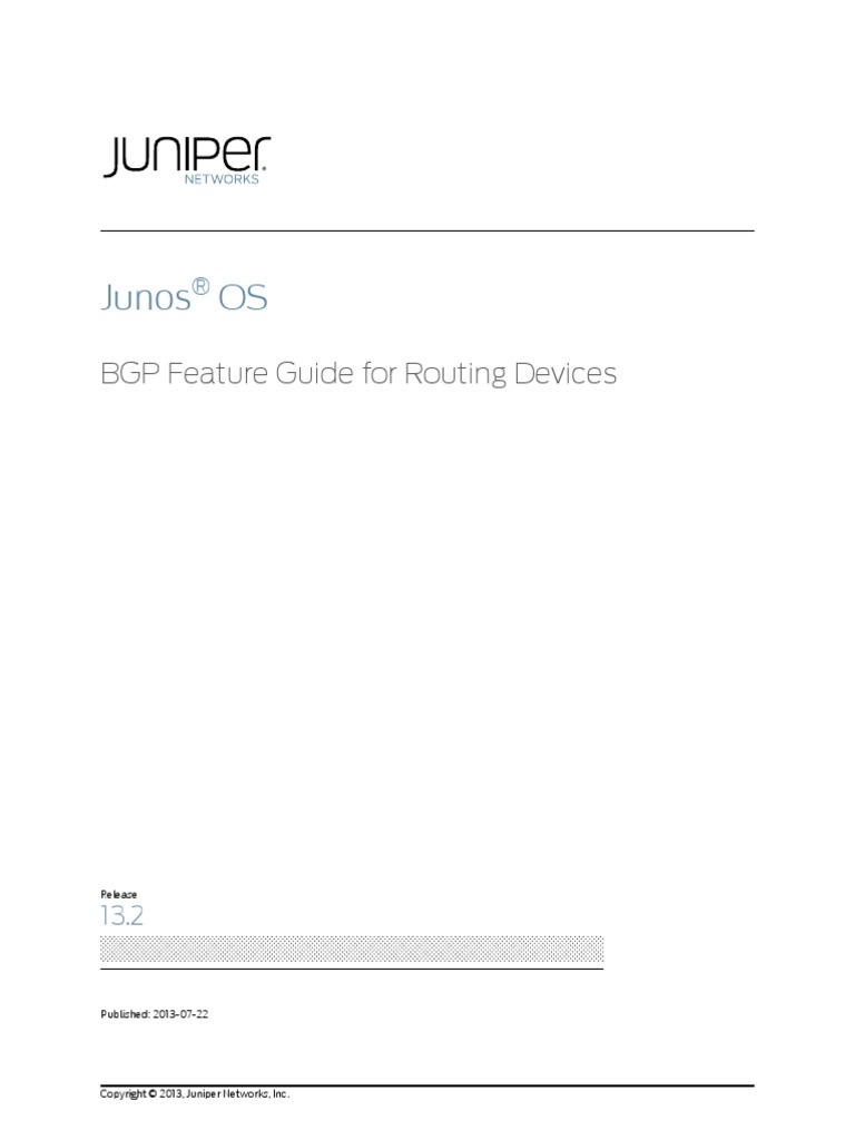 BGP - Routing Policy Guidepdf PDF | PDF | Routing | Wide Area Network