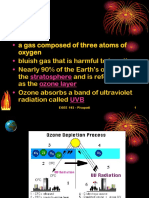 Ozone: - Stratosphere Ozone Layer - UVB