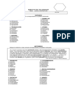 Ejercicios de PSU Lenguaje: Léxico contextual y sinónimos