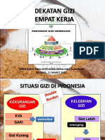 OPTIMALKAN GIZI DI TEMPAT KERJA