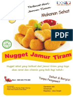Contoh Brosur Nugget Jamur 