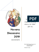 Novena Diocesana 2019 - Leccionario