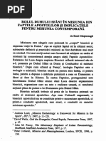 Rolul Duhului Sfânt În Misiunea Din Faptele Apostolilor Şi Implicaţiile Ei Pentru Misiunea Contemporană - 2000-01-Iun-emil-mestereaga