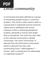 Local Community