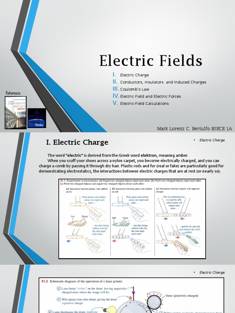 Electric Fields | PDF | Electric Charge | Electric Field
