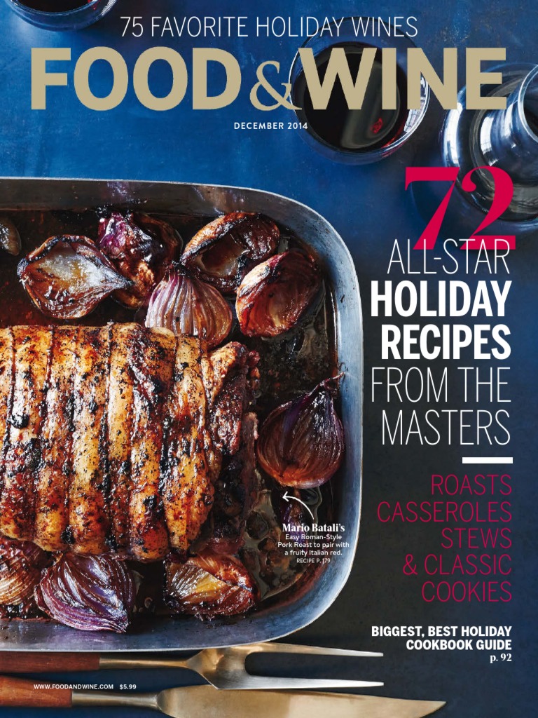 Food & Wine - December 2014 USA, PDF, Salad