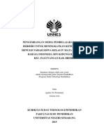 Skripsi Diajukan Sebagai Salah Satu Syarat Untuk Memperoleh Galar Sarjana Pendidikan Program Studi Teknologi Pendidikan