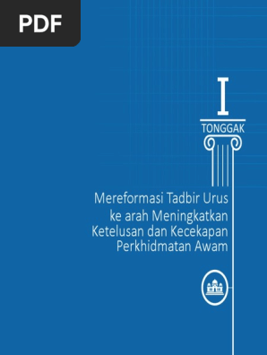Bab 10 Mereformasi Tadbir Urus Ke Arah Meningkatkan Ketelusan Dan Kecekapan Perkhidmatan Awam Pdf