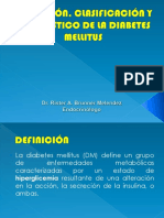 Definición, Clasificación y Diagnóstico de La Diabetes Clases Unu