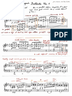 Chopin Ballade No.1 - Hand-Notated Score by P. Barton PDF
