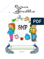 Rumus Matematika SMP PDF