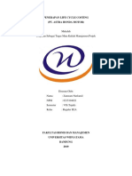 Makalah Diajukan Sebagai Tugas Mata Kuliah Manajemen Projek: Penerapan Life Cycle Costing (Pt. Astra Honda Motor)