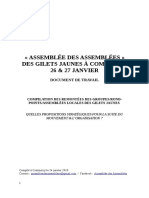 Document de Travail Pour Commercy - Compilation Des Propositions Stratégiques - 24 Janvier 2019