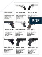 Pistols Sheet Draft