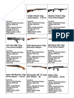 Shotguns Sheet Draft