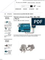 Tutorial Sensores de Gas mq2 mq3 mq7 y mq135 PDF