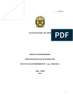 Manual Bioseguridad PNP