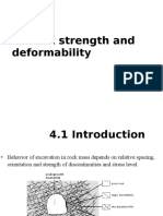 Rock Strength and Deformability
