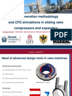 Grid Generation Methodology and CFD Simulations in Vane Compressor and Expanders