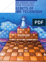 Mark Dvoretsky Artur Yusupov School of Future Champions 3 Secrets of Endgame Technique PDF