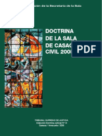 Doctrina de La SCC-TSJ 2005