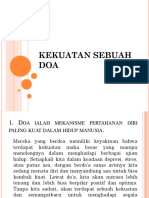 Kekuatan Sebuah Doa