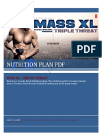 Mass XL Nutrition Plan by Guru Mann