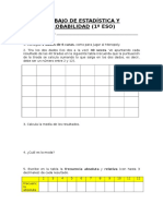 Trabajo Estadística y Probabilidad