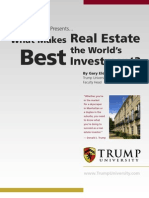 What Makes The World's: Real Estate