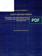 Liszt and His World