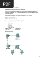 Ccna I Exploration Lab 2 - Intro To Packet Tracer Lab Required Materials - Data File Lsg01-Ptskills1.Pka