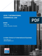 Level7 - International Commercial Law