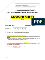 2018 Test Answer Sheet