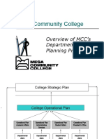 Departmental Planning Overview