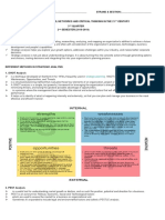 Methods in Strategic Analysis