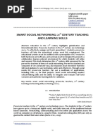 Smart Social Networking- 21st Century Teaching and Learning Skills