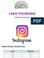 Learn Vocabulary - Set 77